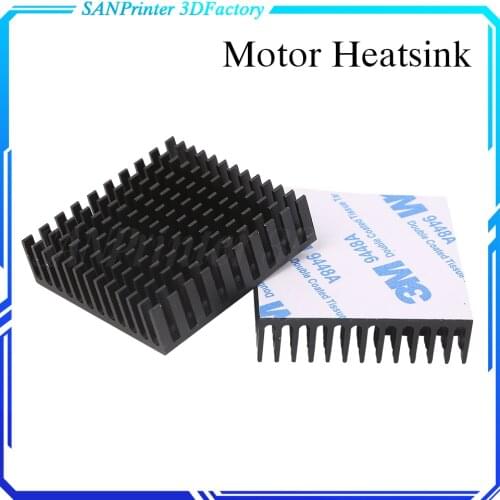 3D Prints Radiator Aluminum Motor Heatsink Extruded Heat Dissipation Electronic Heat Sink for Ender 3 PRO 42 stepper motor
