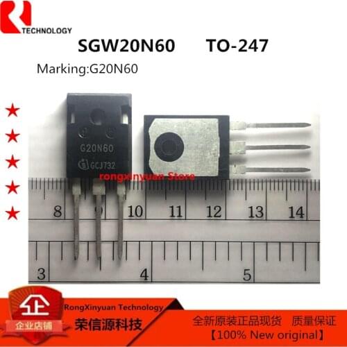 SGW20N60 TO-247 G20N60 20N60 600V 40A Fast S-IGBT in NPT-technolog. SD4851DD3 SD4851 DIP7 100% New original