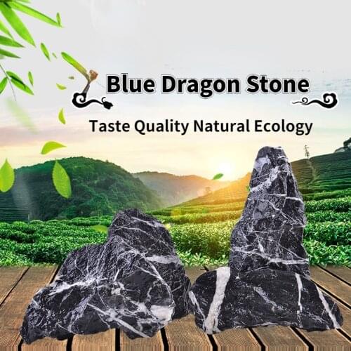 Blue dragon stone aquarium landscaping rockery landscaping stone Aquarium Fish tank decorations Decorative stones