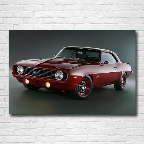 Modern Painting Chevrolets Camaro Muscle Classic Car Wall Art Posters Canvas Prints for Home Decor