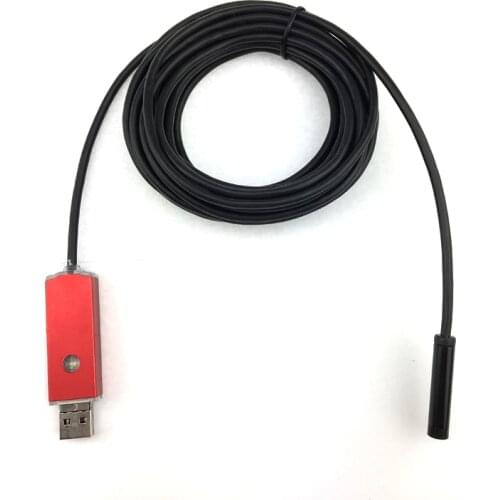 Larryjoe7MM 2IN1 USB Endoscope Android Camera 1M/2M/3.5M/5M Snake Tube Pipe Waterproof Phone PC Inspection Borescope Mini Camera