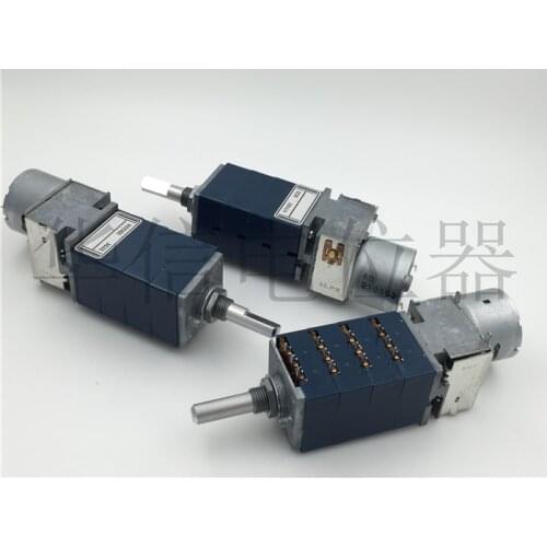 [VK] Japan ALPS RK27 quadruple motor potentiometer 10KAX4 A10K import potentiometer switch