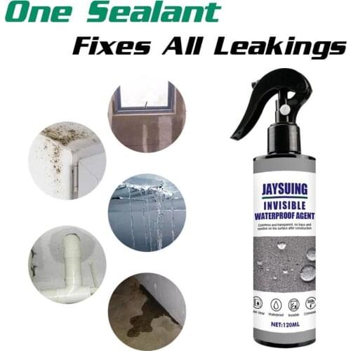 120ml Waterproof spray Anti-Leaking Sealant Spray Super Strong Bonding Spray Leak Trapping Anti-Leaking Repair Spray