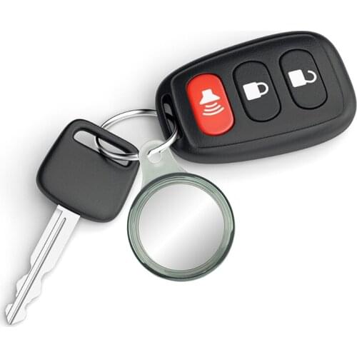 Protective Cover Compatible with Airtag with Keychain Hook Safety and Lightweight Mini Portable DU55