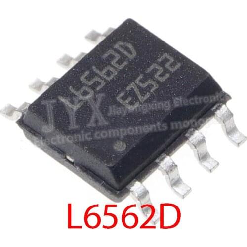 10PCS L6562D SOP8 L6562 SOP SMD L6562DTR SOP-8 new and original IC