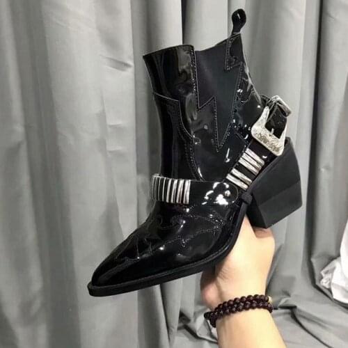 2020 Genuine Leather Winter Boots Women Plate Pattern Lady High Boots Women Winter Boots Luxury Shoes Women Designers