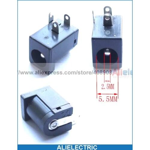 500pcs 5.5mm x 2.5mm Socket DC Power Plug PCB Socket Charger Connectors