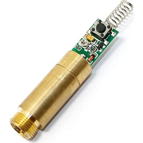 532nm Green Diode Laser 10mw Brass Dot Module 3V with Driver