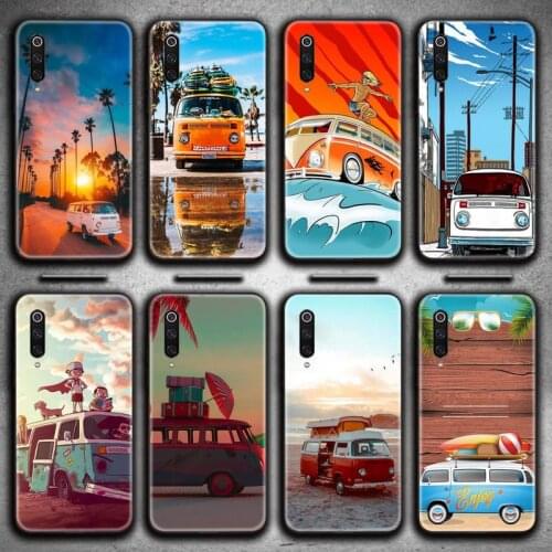 Combi Van Surf Custom Phone Case for Xiaomi Mi Note 10 Lite Mi 9T Pro xiaomi 10 10 CC9 Pro