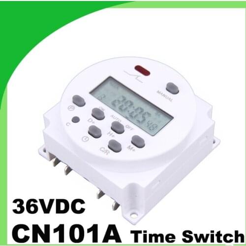 CN101A / JFT18 Digital LED Programmable Microcomputer control switch 36VDC microcomputer time switch