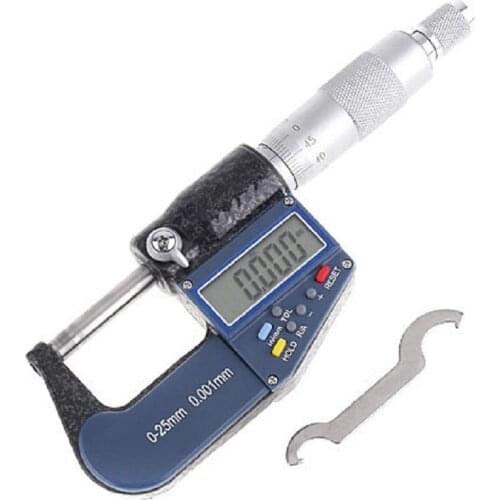 Hot Sale Professional Portable Electronic Micrometer Tester Digital High Precision Caliper Gauge Mikrometer Set Meter Instrument