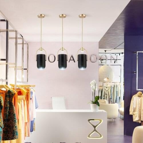 Nordic Simple Single Head Modern Pendant Lights Glass Design Kitchen LED Pendant Lamp Bar Cafe Creative Bedside Hanging Lamp