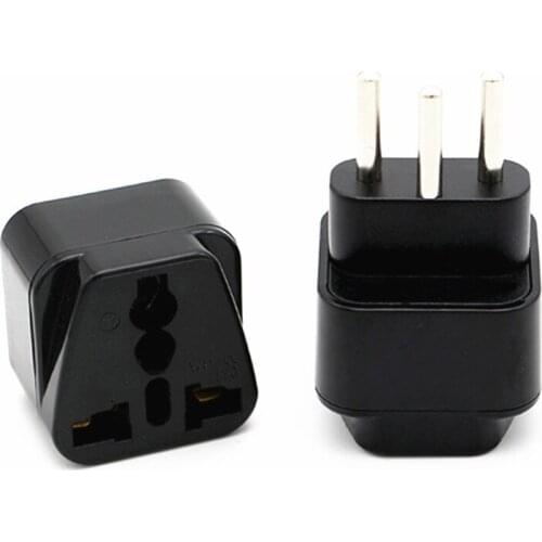 New High Quality White Universal EURO UK AU USA EU to Swiss Switzerland Suisse 3 Pin Plug Converter Travel Plug Adapter