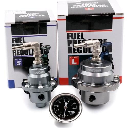 Original Adjustable Racing Fuel Pressure Regulator With gauge and instructions