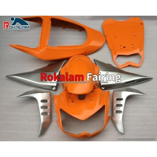 Aftermarket Bodyworks For Kawasaki Z1000 2003 2004 2005 2006 Z-1000 03 04 05 06 Orange Silver Motorbike Fairings