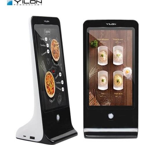 Manufacturer restaurant mobile power 13000mah, table menu advertising mobile phone power bank restaurant / cafe