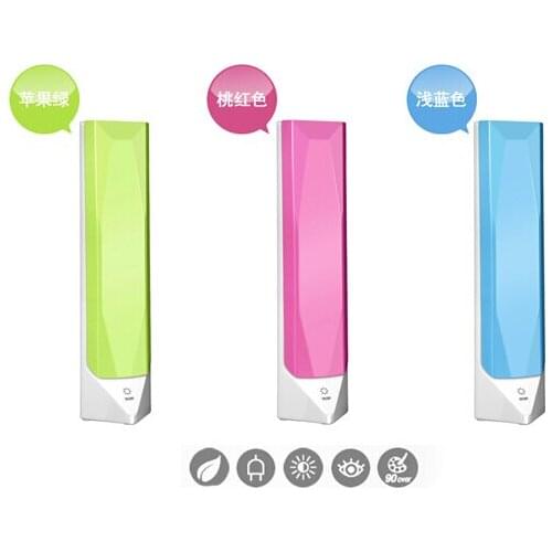 [Seven Neon]Fashion 16leds dimmable foldable&rechargeable bright led desk lamp with calendar,led desk reading lamp