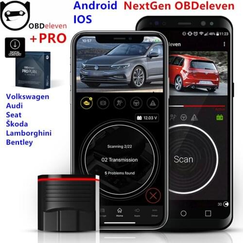 100% Original OBDeleven Device NextGen Auto Diagnostic tool for IOS/ Android Volkswagen/Audi/Seat/Skoda Can Be Activate for PRO