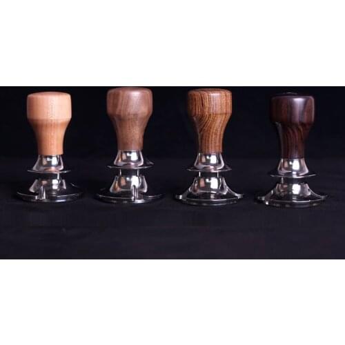 58.5mm Adjustable depth calibrated anti pressure deviation espresso steady pressure coffee distributor