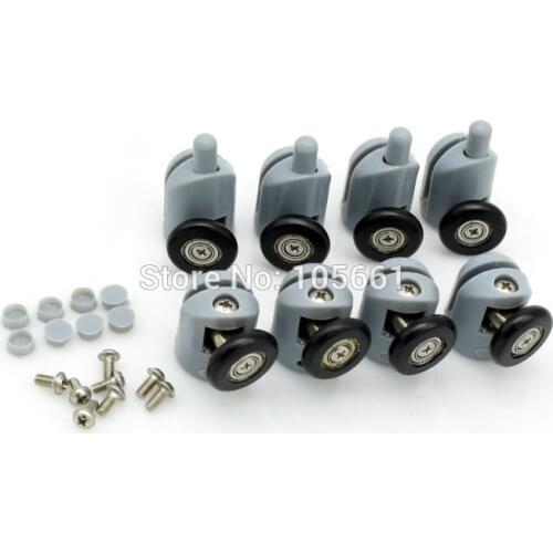 8* Shower Rooms Cabins Pulley &Shower Room Roller /Runners/Wheels/Pulleys (Diameter 25mm)