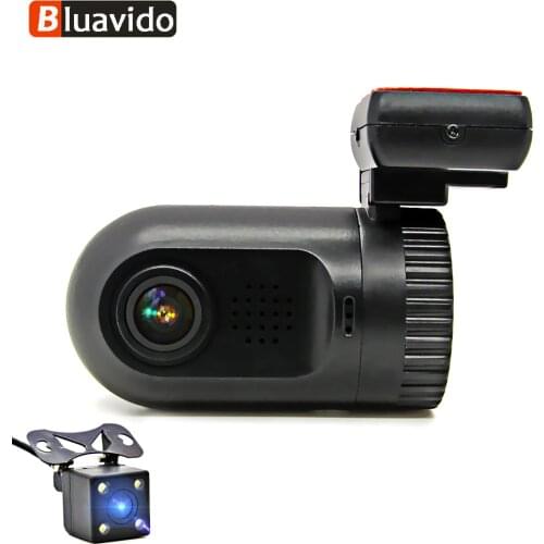 Bluavido Mini Car DVR 1296P Dashcam ADAS WDR Night Vision MSTAR Full HD 1080P Video Camera Recorder GPS Tracker Camcorder Logger