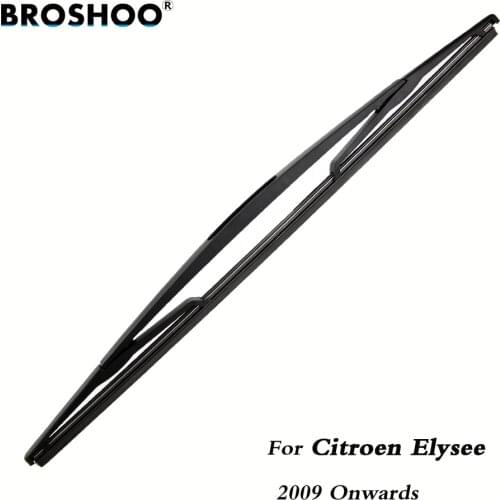 BROSHOO Car Rear Wiper Blades Back Windscreen Wiper Arm For Citroen Elysee Hatchback (2009-) 405mm,Windshield Auto Styling