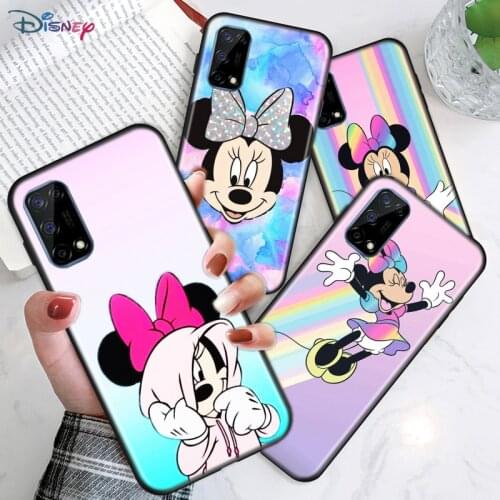 Mickey mouse color For Realme V15 V5 V3 Q2 Q2i X50 X7 X3 superzoom X2 C17 C15 C12 C11 C3 C2 Pro 5G Soft Phone Case