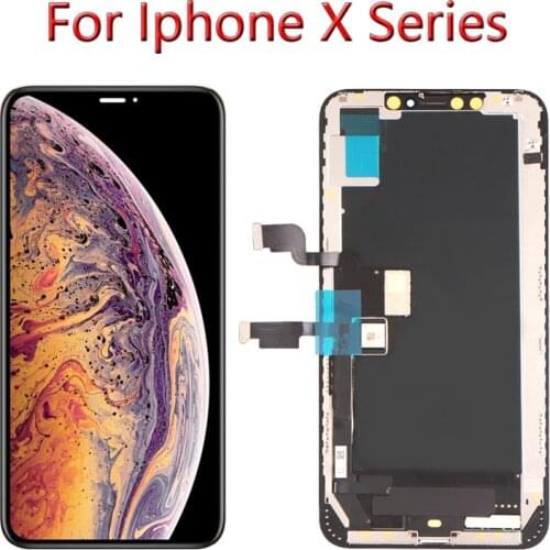 Grand AAA+++ OLED/TFT For iPhone X Lcd XS XR Xs max Display OLED For iPhone Xs max Display Screen Replacement with True Tone