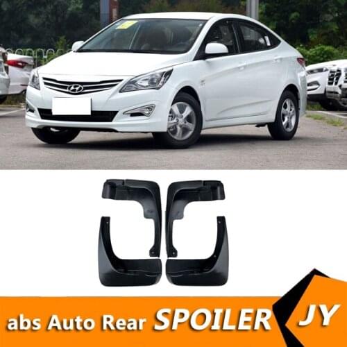 For Verna 2011-2015 Mudflaps Splash Guards Front With the color and rear Mud Flap Mudguards Fender Modified special