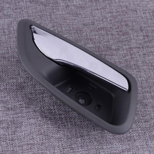 DWCX Car Auto Accessories Right Chrome Inner Door Handle Housing Plastic Fit for Chevy Cruze 2009 2010 2011 2012 2013 2014 2015