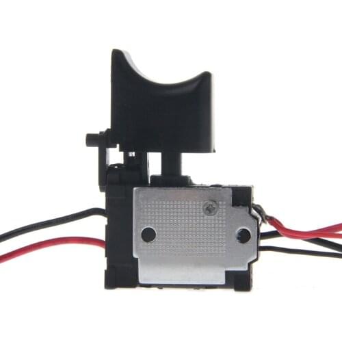 Electric Drill Dustproof Speed Control Push Button Trigger Switch DC 7.2-24V 667A