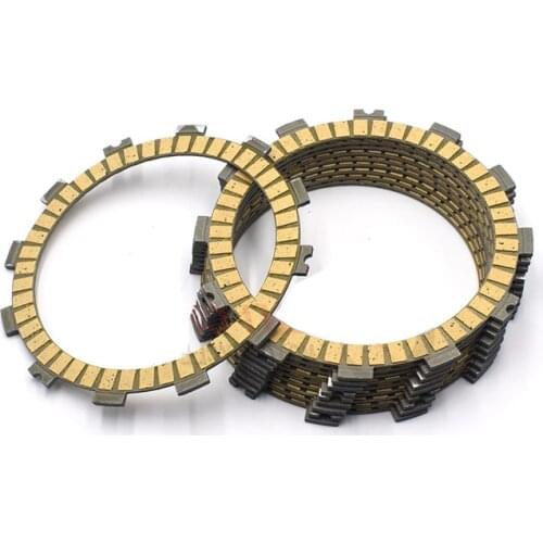 Motorcycle Carbon Fibre Clutch Friction Plates Disc Kit For KAWASAKI ZX6R ZX6RR ZZR600 Z750 Z750S Z800 Z900 KLZ1000 Versys 1000