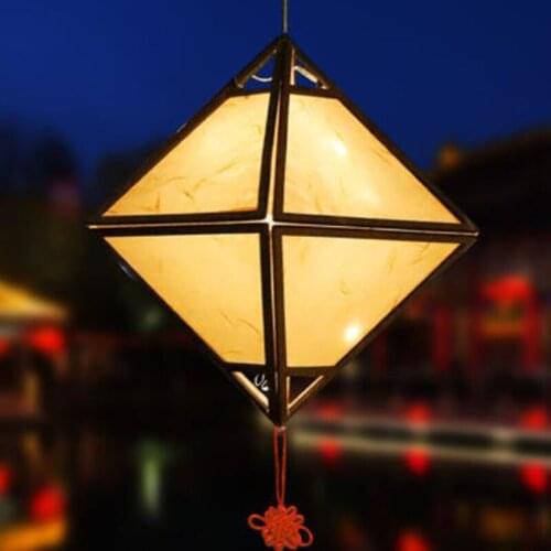 Chinese Traditional Style DIY Festival Lantern Material Handmade Retro Handheld Lamp For Party Home Hotel Hanfu Decoration