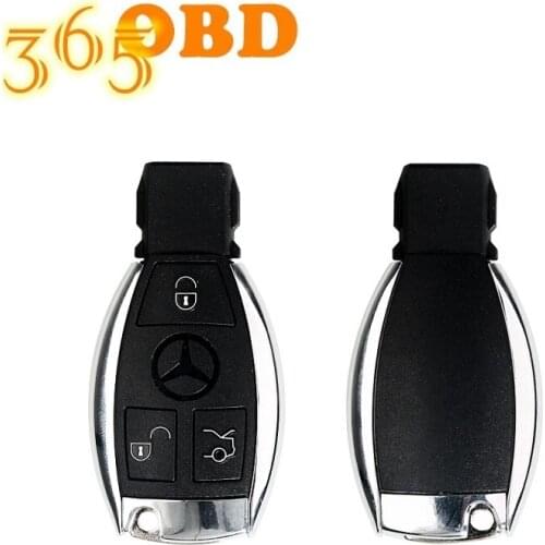 Smart Key Shell 3 Buttons Work with CGDI for MB Be Key