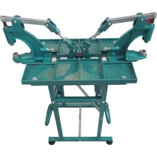 Punch Button Press Machines Multi-function DIY Hand-press Tool Buckle Machine Double Foot Machine Corn Buckle Four-button Rivet