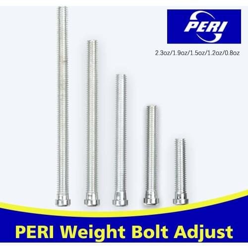 Original PERI Pool Cue A Set Weight Bolt Screw Adjust Weight 8 Pieces of Weight Bolt Durable Professional Billiards Accessories