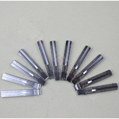 NE66 Engraved Line Key Blade For Volvo S80 Scale Shearing Teeth Cutting Key Blank 2 IN 1 (No 24)