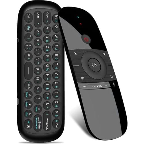 Original W1 Fly Air Mouse Wireless Keyboard Mouse 2.4G USB Mini Remote Control For Android Tv Box Mini Pc W1 Keyboard Remote