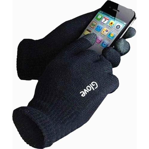 Fashion colorful mobile phone touch Gloves smartphone driving glove gift for men women winter warm gloves