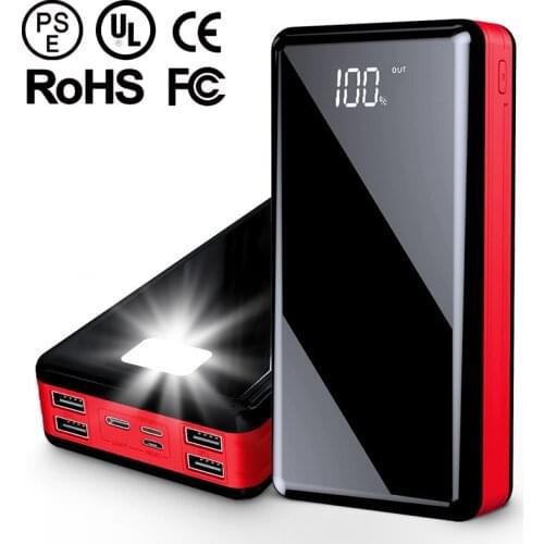 Camping Lamp Power Bank Portable Phone Charger Large-capacity Powerbank Outdoor Camping Lights Poverbank for Xiaomi Mi Samsung