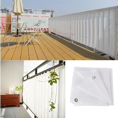 220gsm Quality White Anti-UV Sunshade Net Windowsill Balcony View Fence Cloth Garden Succulent Plant Protective Netting 0.9mx5m