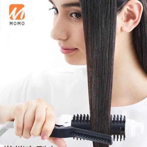 Splint Straight Hair Curls Dual-Purpose Inner Buckle Hair Straightener Ceramic Curly Hair Electric Comb