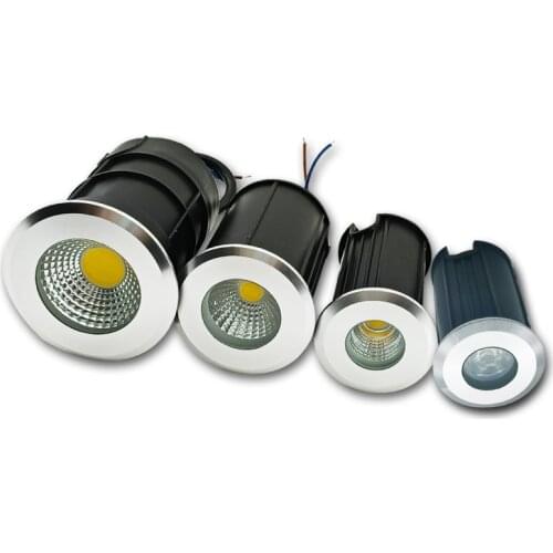 Waterproof Led Light Garden Underground 3W 5W 7W IP67 Outdoor Buried Garden Path Spot Recessed Inground Lighting 220V DC12VDC24V