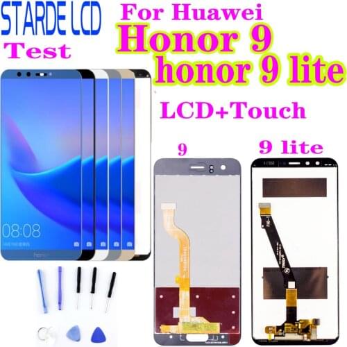 For Huawei Honor 9 LCD Display Touch Screen Digitizer STF L09 For Huawei Honor 9 Lite LCD Honor9 LCD LLD L31 L22 L21 L22A Screen