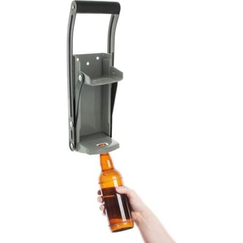 1pcs Can Press Bottle Crusher Metal Can Crushers Heavy Duty Bottle Opener Smasher Kitchen Tools For Soda Beer Cans Bottles