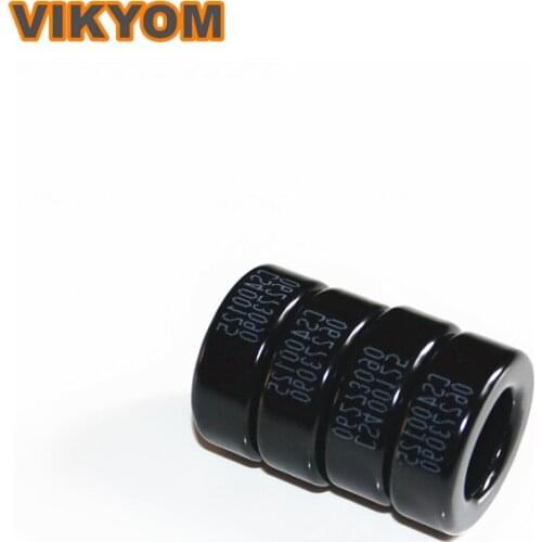 CS400125/400090/400075/400060/400026 Toroid Core 20PCS Sendust Magnetic Powder Ferrite Core Ring Inductor Black