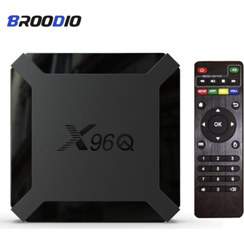 2020 TV Box Android 10 X96Q 4K HDMI 2.4G Wifi Allwinner H313 Quad Core Smart TV Box Media Player 16GB X96 Smart-tv Set-top Box