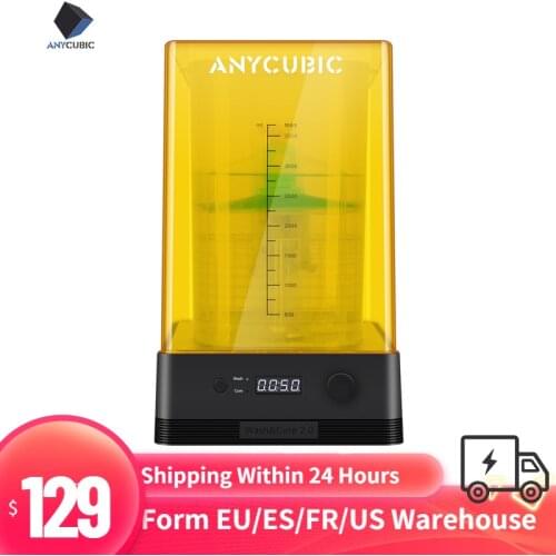 ANYCUBIC 3D Printe 3d принтер impresora 3d Wash & Cure 2.0 Upgraded 2 in 1 Wash and Cure Machine for Photon Photons LCD SLA DLP