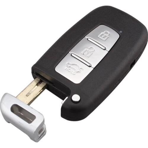 50Pcs Replacement 3Button Remote key SY5HMFNA04 433Mhz For I30 I45 Ix35 Genesis Equus Veloster Tucson Sonata Elantra key @40