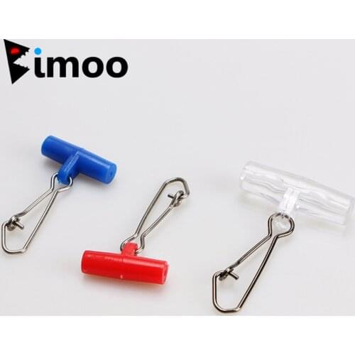 Bimoo S M L Fishing Rig Sinker Holder Clip Snap Weight Slider Saltwater Free Running Rig Bank Fishing Terminal Tackle
